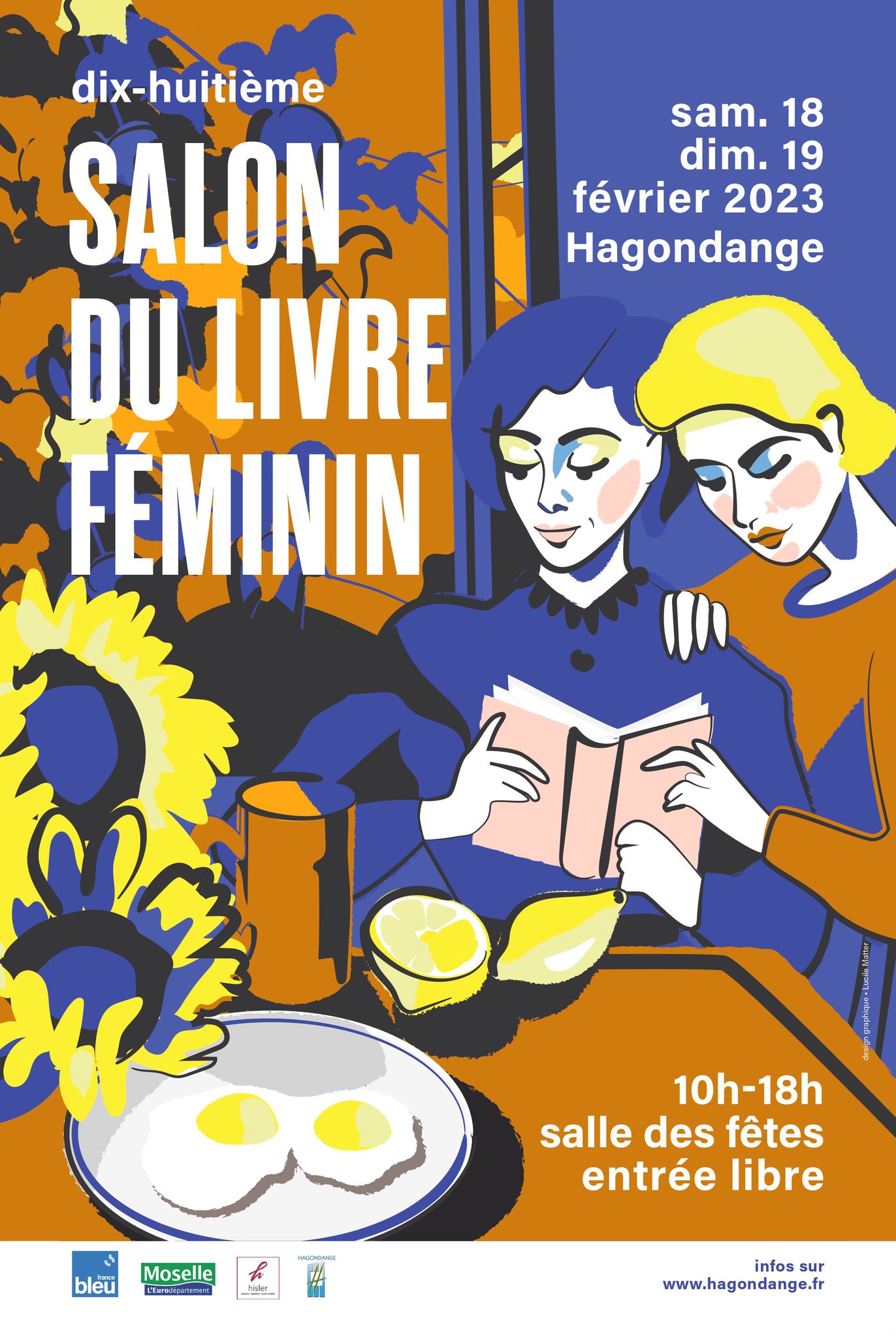 Laëtita Fosso en dédicace au Salon du Livre Féminin - Hagondange (près de Metz) 