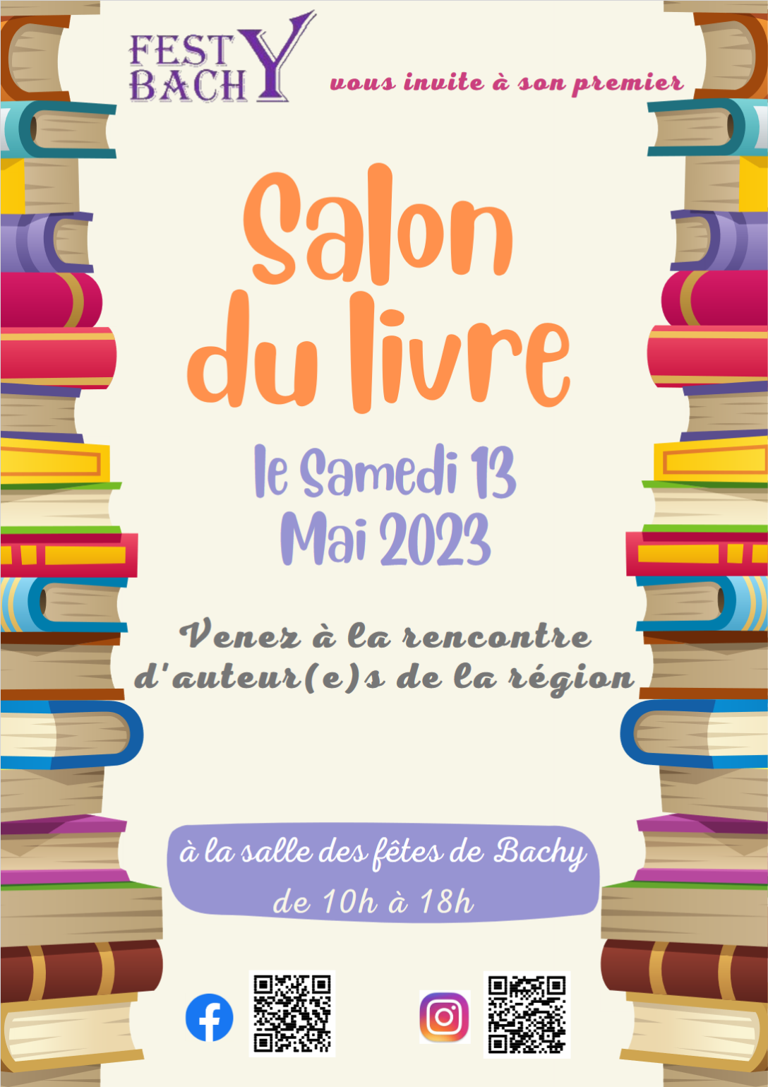 Le Salon du Livre de Bachy (59) accueille deux de nos auteures